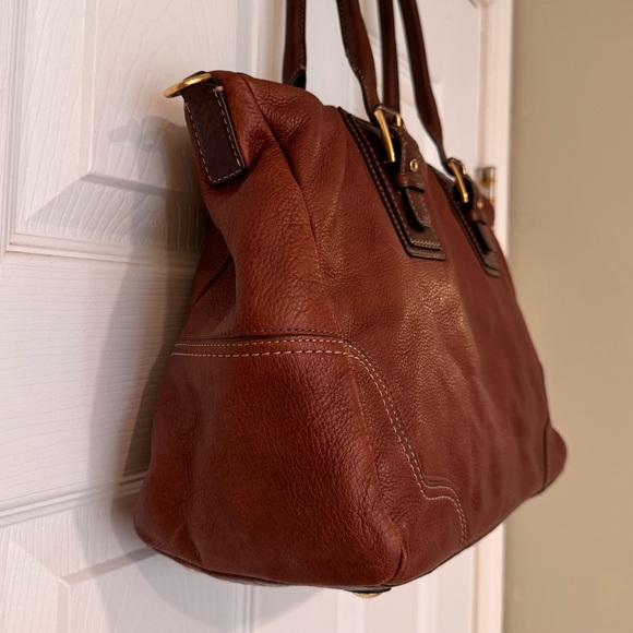 Coach Hamilton Satchel in Brown Leather - Picture 3 of 8